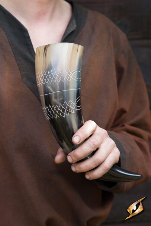 Chieftain Drinking Horn