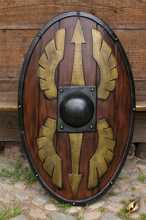Oval Scutum Shield